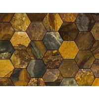PEDRA FERRO HEXAGONAL